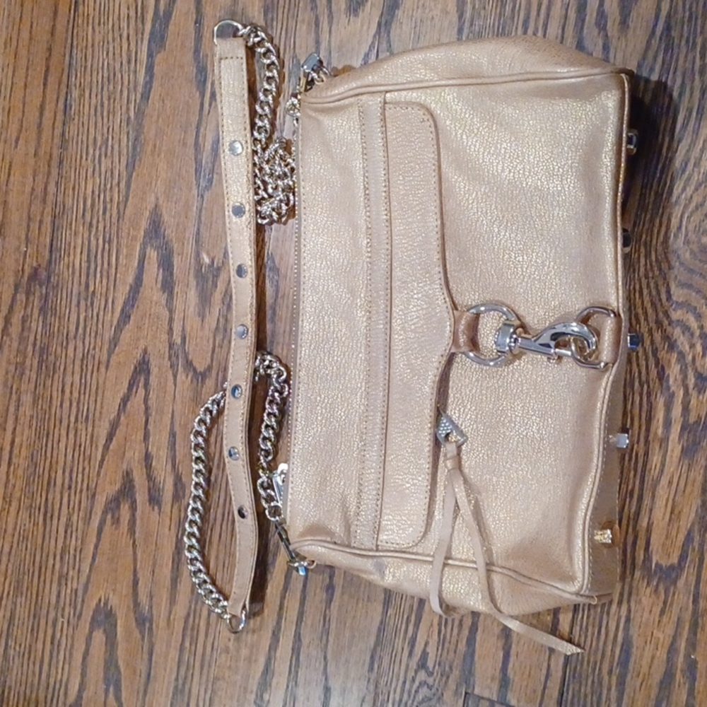 Rebecca Minkoff Gold MAC bag